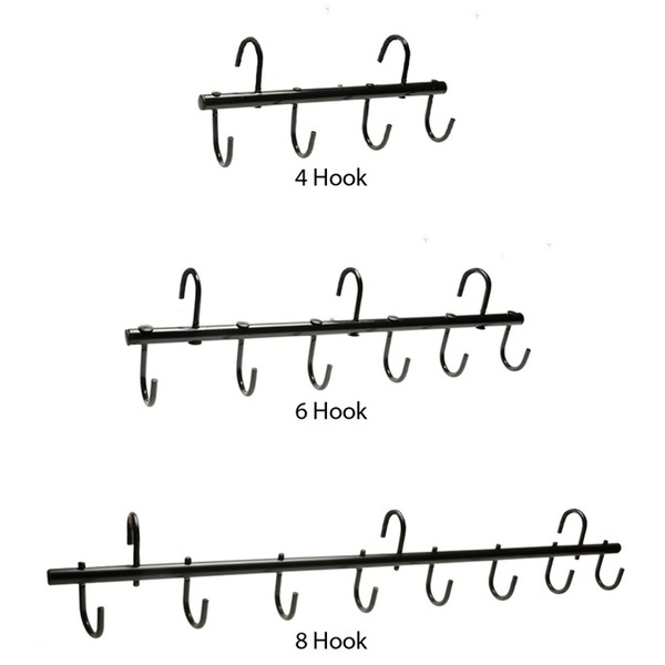 Jacks Imports Tack Portable Rack 4-HOOK BK 1511-4-BK